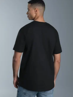 T-Shirt aus 100% Biobaumwolle Schwarz