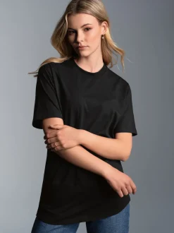 T-Shirt aus 100% Biobaumwolle Schwarz