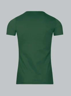 T-Shirt aus Baumwolle/Elastan Efeu