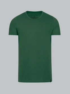 T-Shirt aus Baumwolle/Elastan Efeu