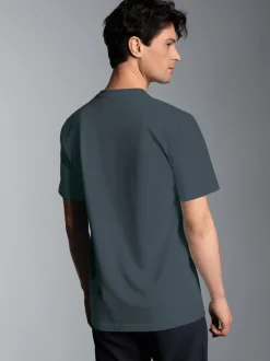 T-Shirt DELUXE Baumwolle Anthrazit