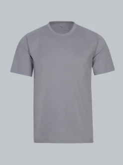 T-Shirt DELUXE Baumwolle Cool-grey