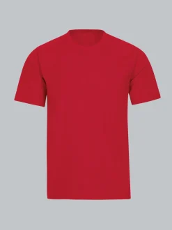 T-Shirt DELUXE Baumwolle Kirsch