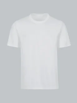 T-Shirt DELUXE Baumwolle Weiss