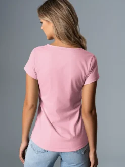 T-Shirt Glitzer-Hirsch Lilie