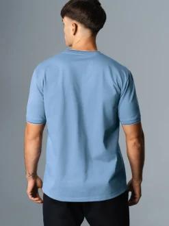 T-Shirt in Piqué-Qualität Horizont