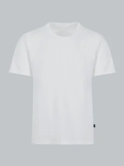 T-Shirt in Piqué-Qualität Weiss