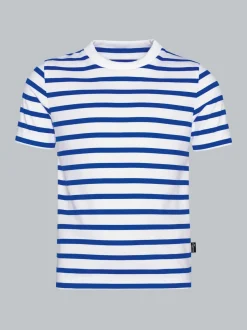 T-Shirt mit Allover-Ringelmuster Royal