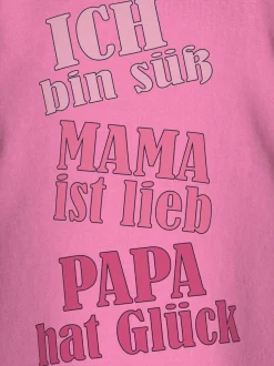 T-Shirt mit frechem Spruch-Print Candy