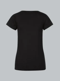 T-Shirt mit kurzen Ärmeln Schwarz