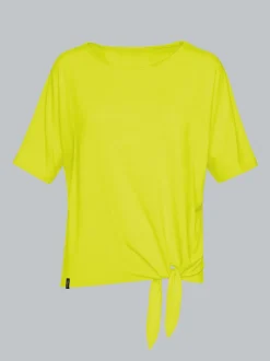 T-Shirt mit modischem Knoten Powergreen