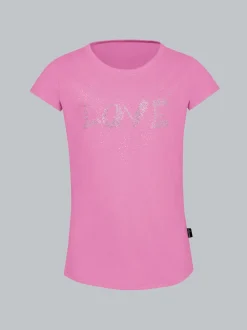 T-Shirt mit süßen Glitzersteinchen Candy