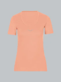 T-Shirt mit Swarovski® Kristallen Puder