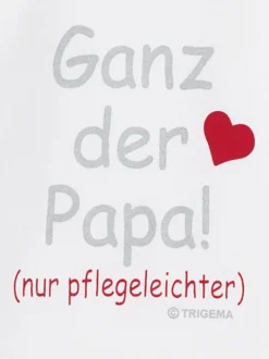 T-Shirt Papas Liebling Weiss