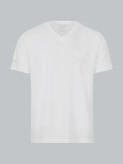 V-Shirt COOLMAX® Weiss
