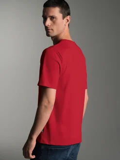 V-Shirt DELUXE Kirsch
