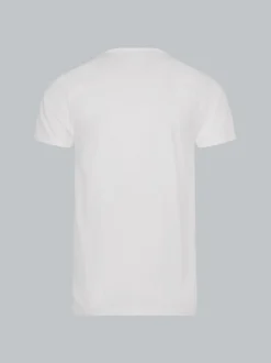 V-Shirt Slim Fit Weiss