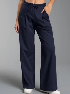 Wide Leg Hose Navy